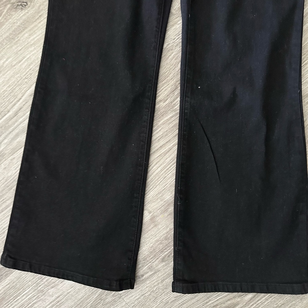 NWT| High Rise Boot Cut Black Jeans - Picture 4 of 9
